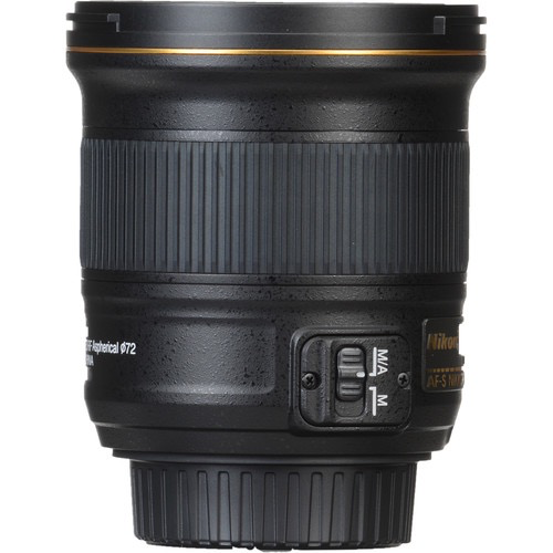 Nikon AF-S NIKKOR 24mm f/1.8G ED Wide-Angle Prime Lens for DSLR Cameras - Perfect for Landscape, Architecture & Low-Light Photography