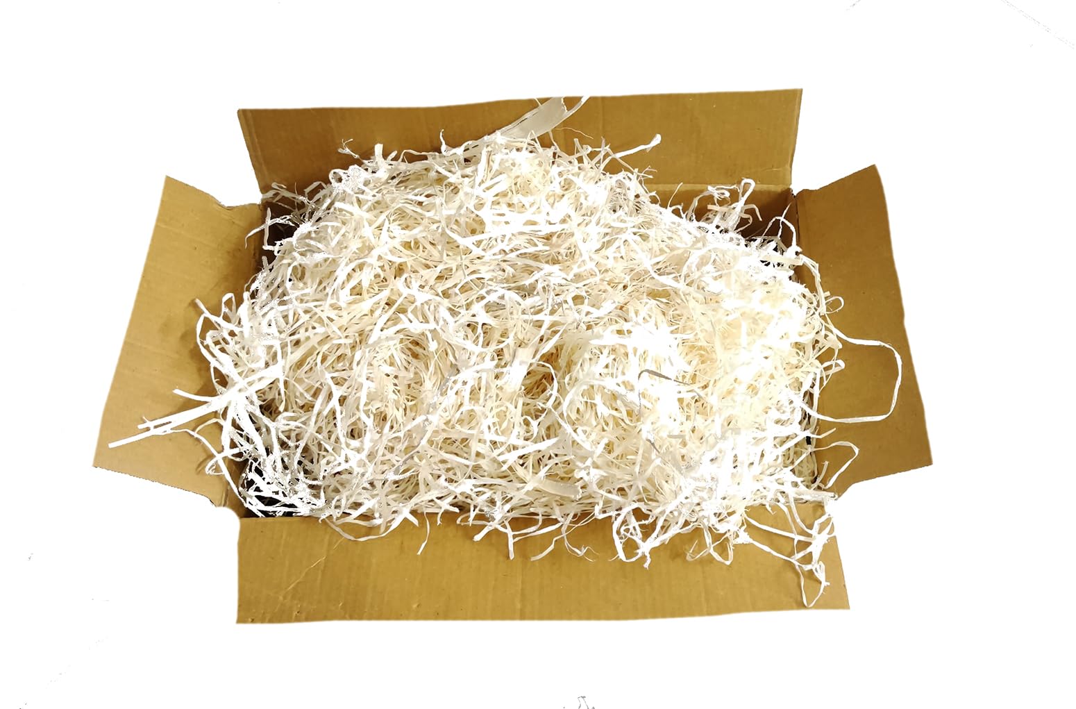 BITONA® 100g Natural Beige Paper Grass - Eco-Friendly Craft Shred for Gift Wrapping, Wedding Favors, Christmas Decorations & DIY Scrapbooking Projects