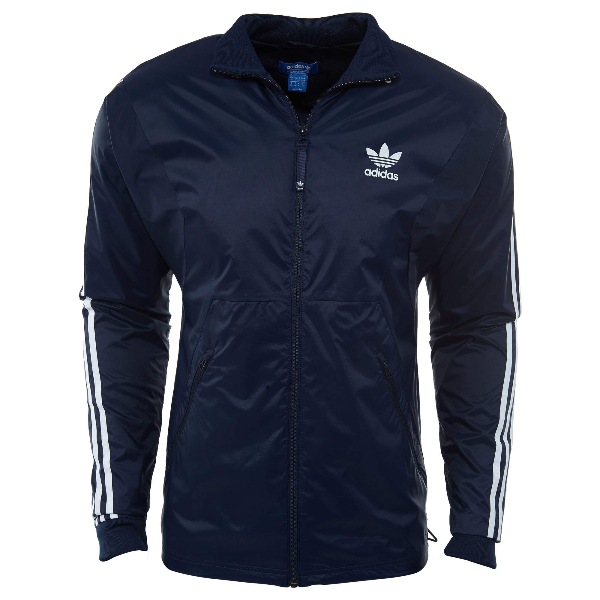 adidas Teorado Track Top for Men - Lightweight Running Jacket with Zip Closure - Perfect for Jogging, Gym & Outdoor Sports