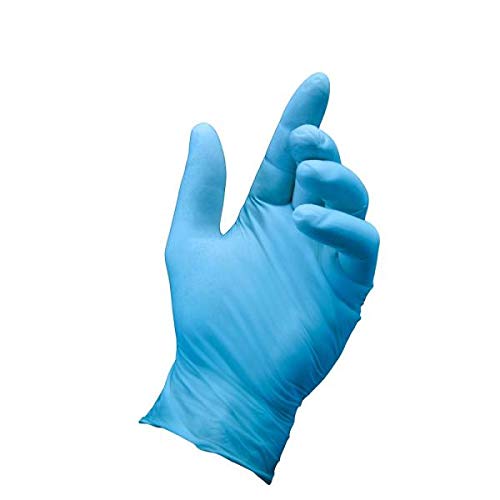 Premium Nitrile Gloves - Blue, 4mil Thickness, 1000 PCS/10 Boxes - Powder-Free, Latex-Free - Ideal for Medical, Food Handling & Cleaning Use
