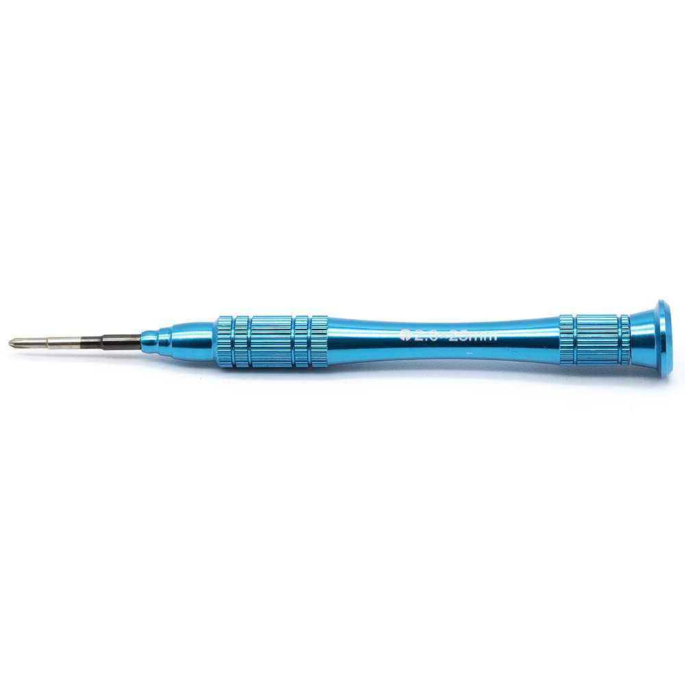 2.0mm Triwing Screwdriver for Nintendo Switch, Wii, NDS, DS Lite, GBA & MacBook Pro | Precision Y-Tip Screwdriver with Rotating Handle | Perfect for Game Console Repairs & Electronics Maintenance