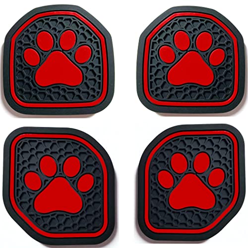 Red(paw Pattern)