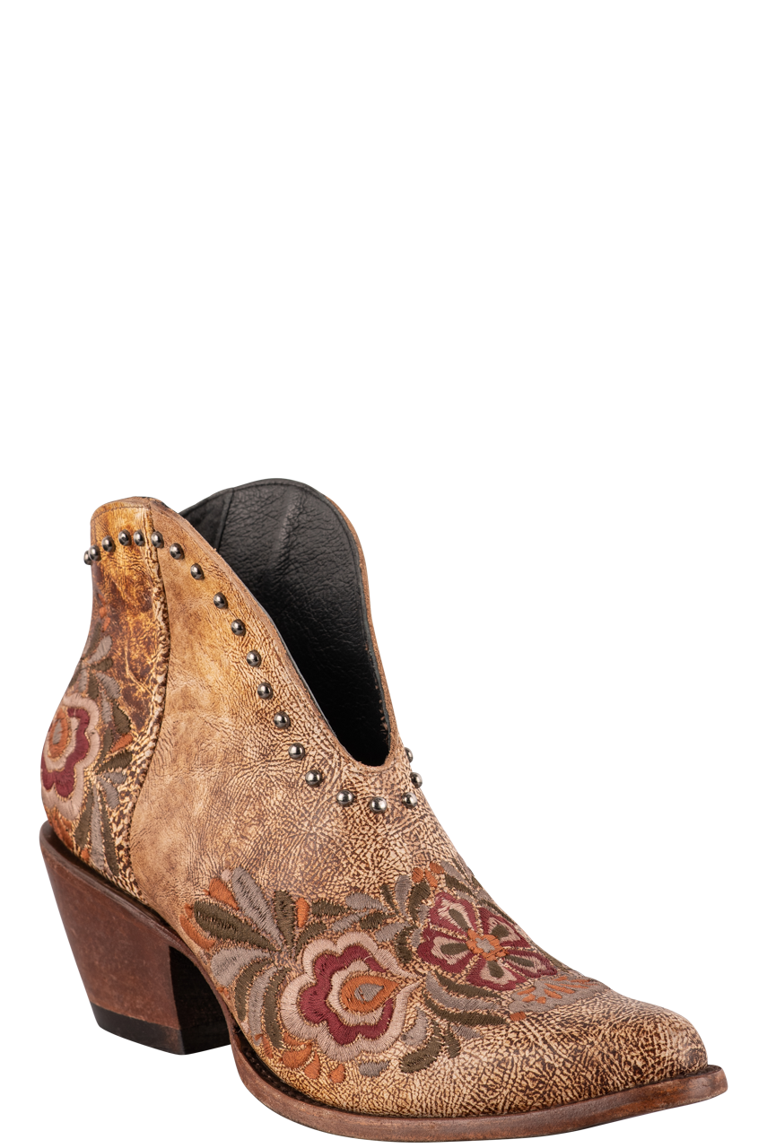Old Gringo Janely Short Booties for Women - Stylish Tawny Western Ankle Boots for Casual Outfits & Country Events