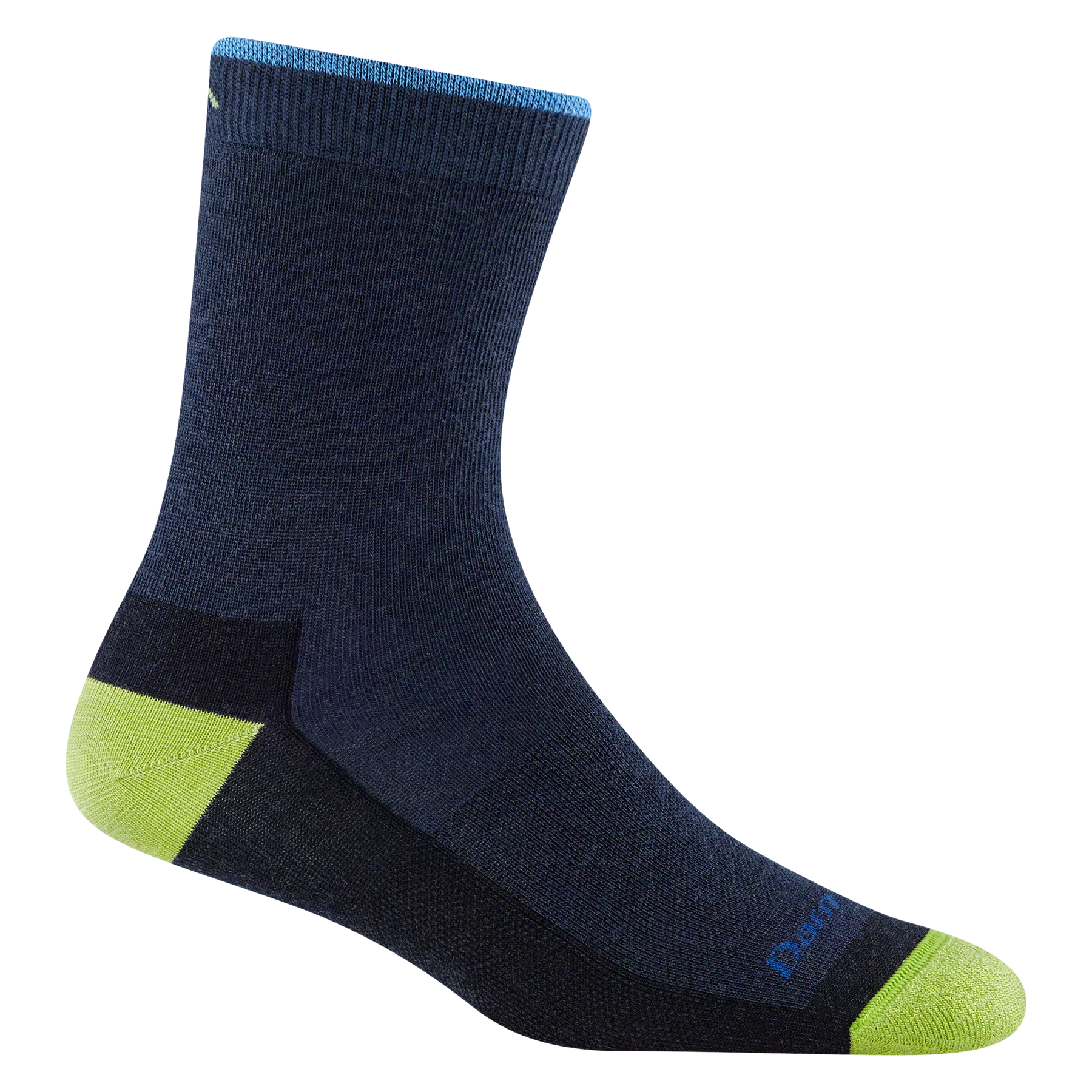 Darn Tough Field Trip Micro Crew Lightweight Hiking Socks for Kids - Comfortable & Durable Outdoor Socks for Hiking, Camping & School Activities