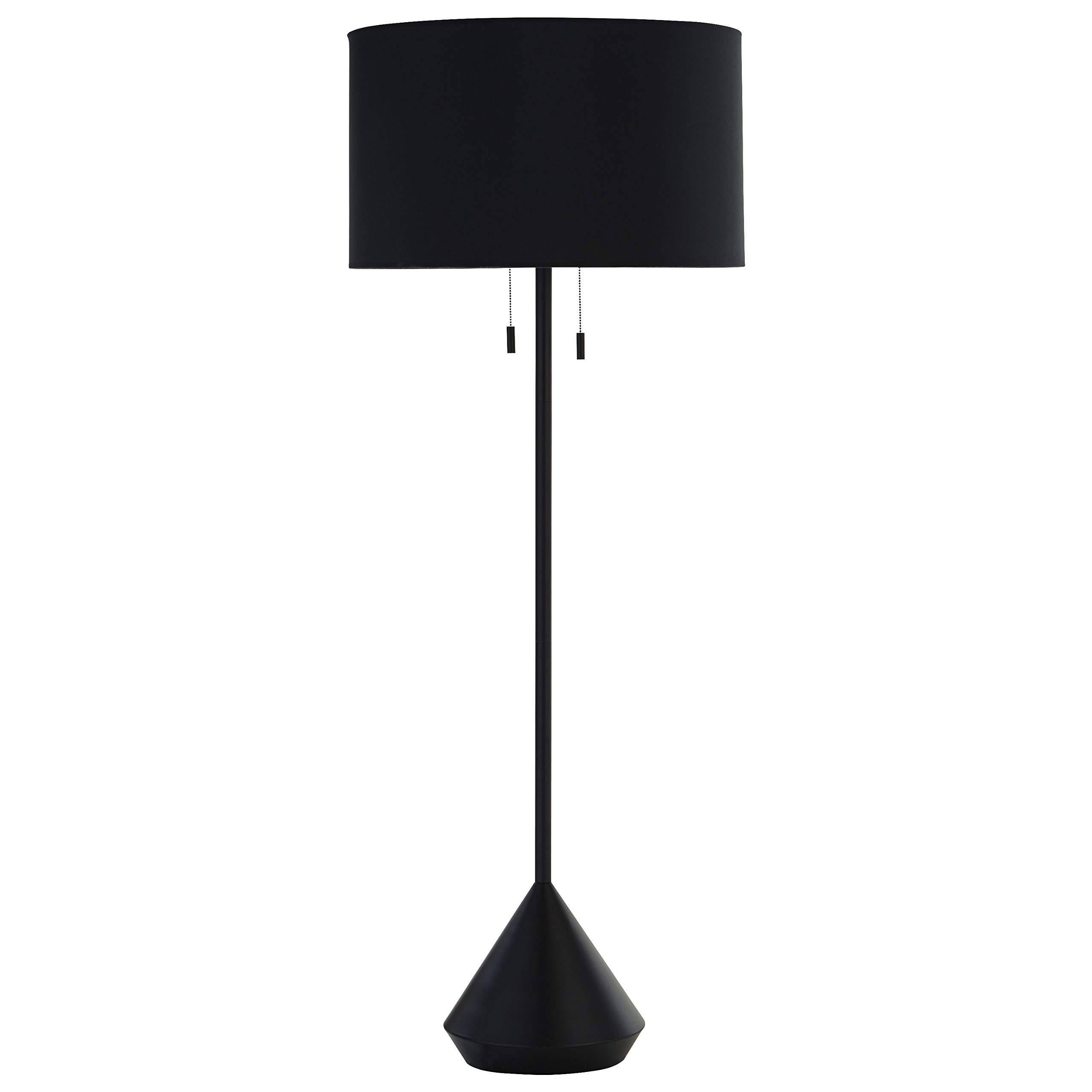 Rivet Modern Pull Chain Switch Floor Lamp with Bulb - 60