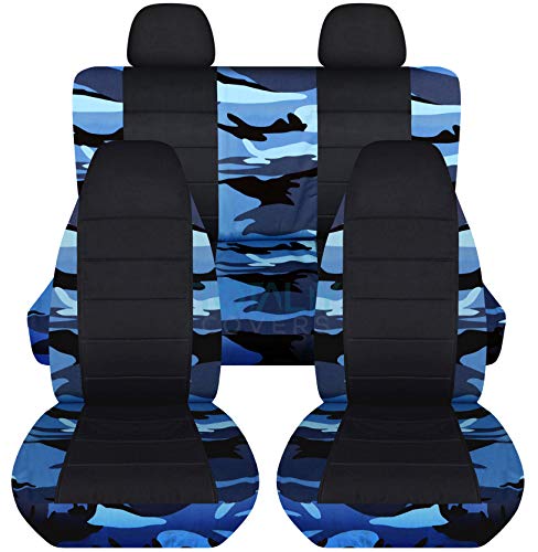 Blue and Black
