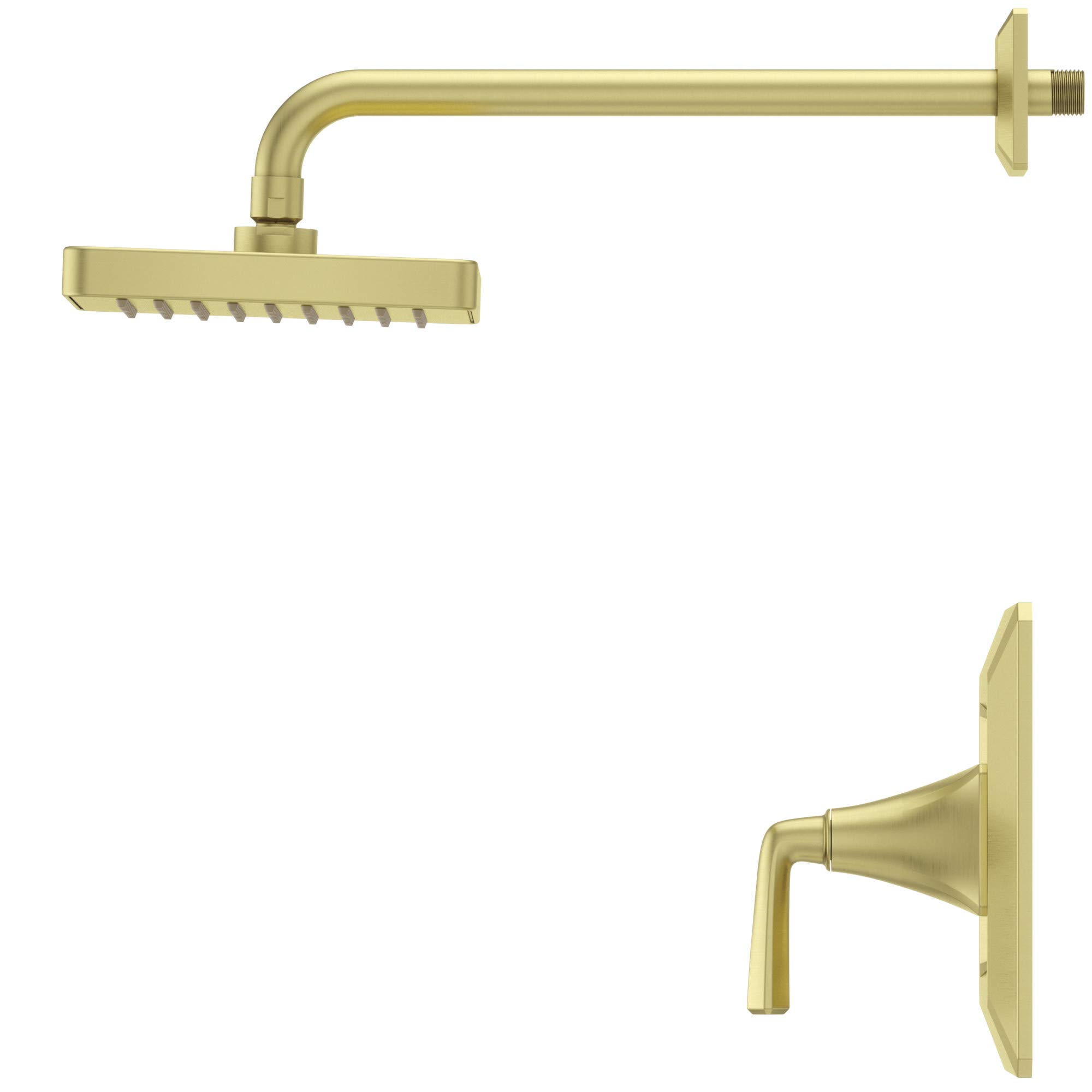 Pfister LG89-7FED Polished Nickel Single Handle Bathroom Faucet - Modern Waterfall Spout for Sink, Vanity & Powder Room (Easy Installation, Durable Finish)