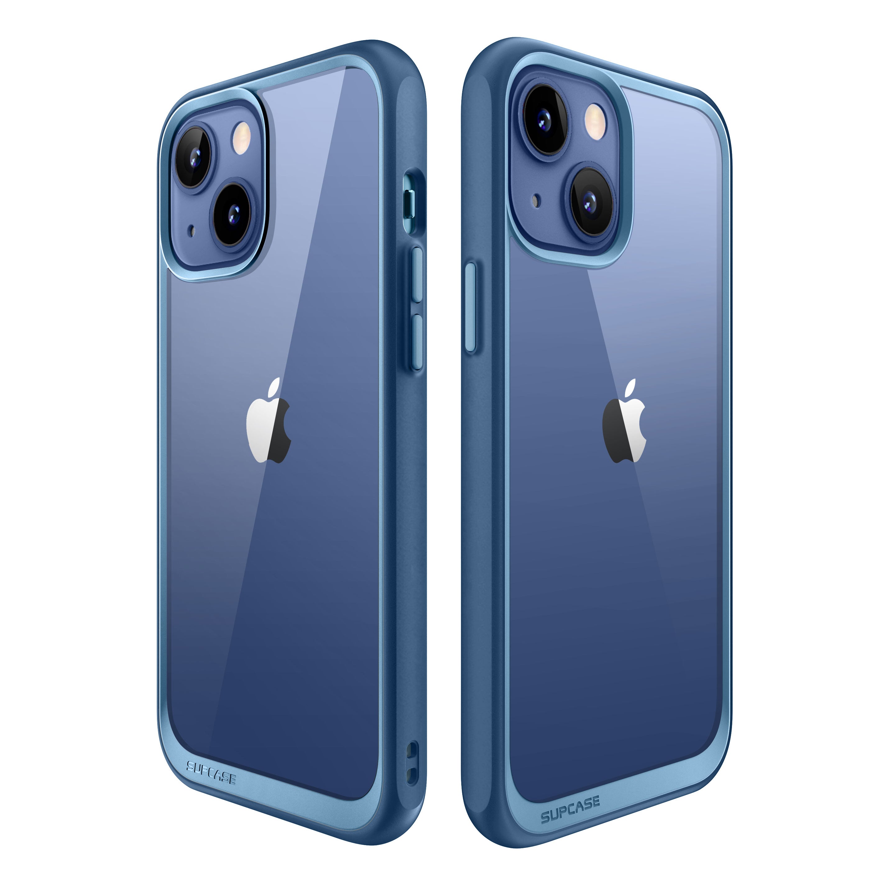 iPhone 14 Plus Case 6.7 Inch | Unicorn Beetle Style Slim Clear Protective Cover - Blue | Shockproof & Scratch Resistant for Daily Use, Work & Outdoor Activities