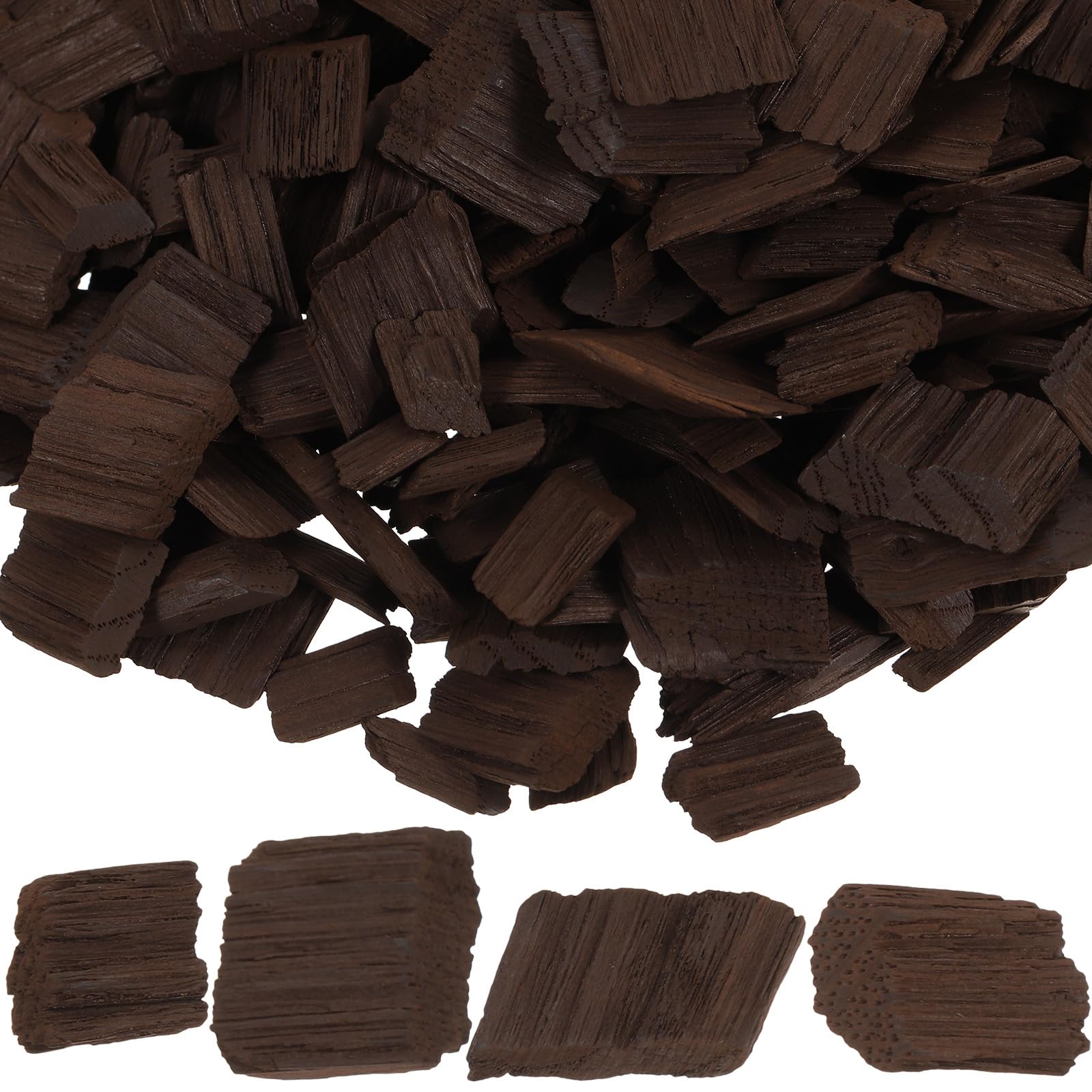 Premium French Oak Chips for Wine Making - 3.5oz Heavy Toasted Oak Wood Chips for Home Brewing, Whiskey & Brandy Aging - Enhance Flavor & Aroma - Perfect for Home Winemakers & Craft Distillers