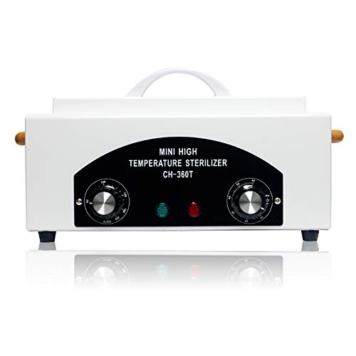 Brand CH-360T Mini High Temperature Autoclave Sterilizer Machine - Compact Dental Lab Equipment for Sterilizing Instruments, Jewelry & Nail Tools