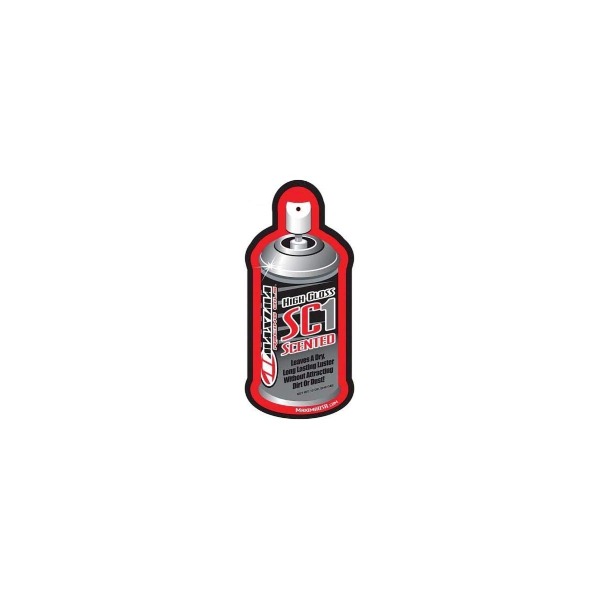 Maxima SC1 Air Freshener - High-Performance Motorcycle & Car Air Freshener Spray - Eliminates Odors & Leaves Fresh Citrus Scent - Ideal for Garages, Vehicles & Workshops