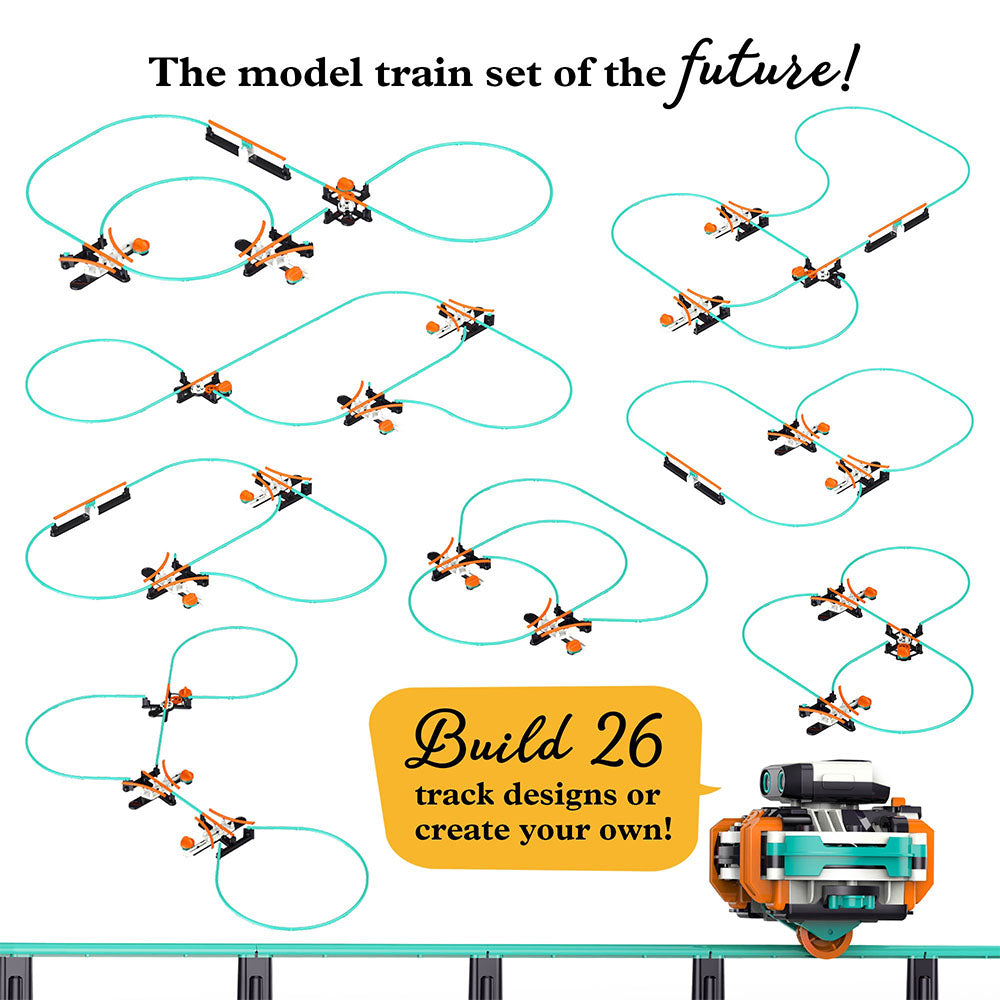 RoboRails: Smart Robot Monorail System for Home & Office Automation - Perfect for Smart Home Setup and STEM Education