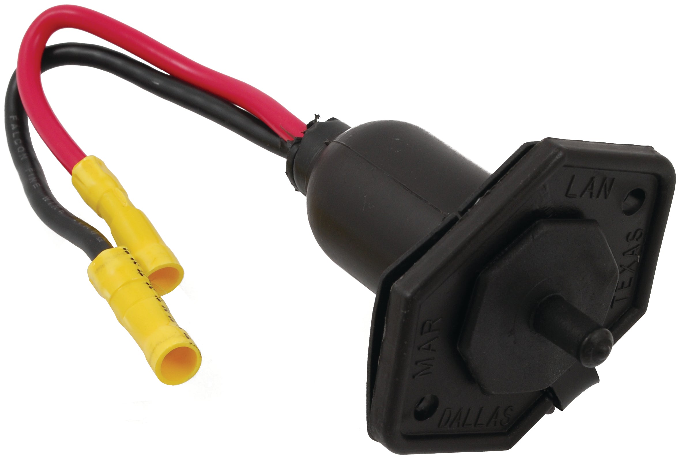 Attwood Trolling Motor Female Connector - Waterproof Marine Electrical Connector for Boat Motors - Perfect for Fishing Boats & Marine Applications