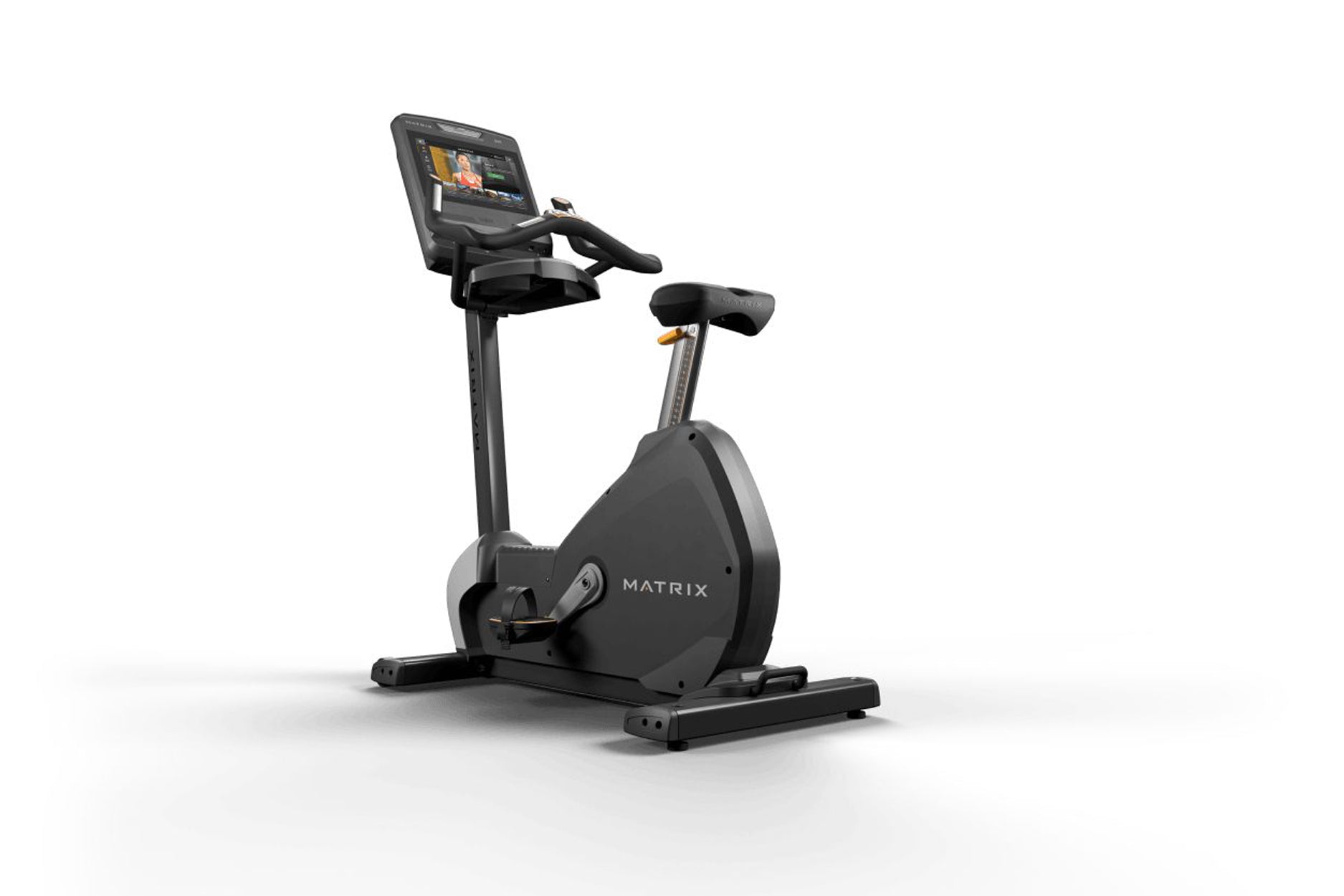 Matrix Performance Upright Exercise Bike for Home Gym - Indoor Cycling Bike with Adjustable Resistance & LCD Display - Perfect for Cardio Workouts, Weight Loss & Fitness Training