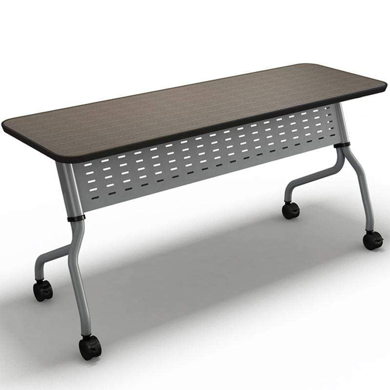 Safco Mayline Sync 24 X 72 Rectangular Conference Table in Anthracite - SY2472TANT - Ideal for Office Meetings, Conference Rooms & Collaborative Workspaces