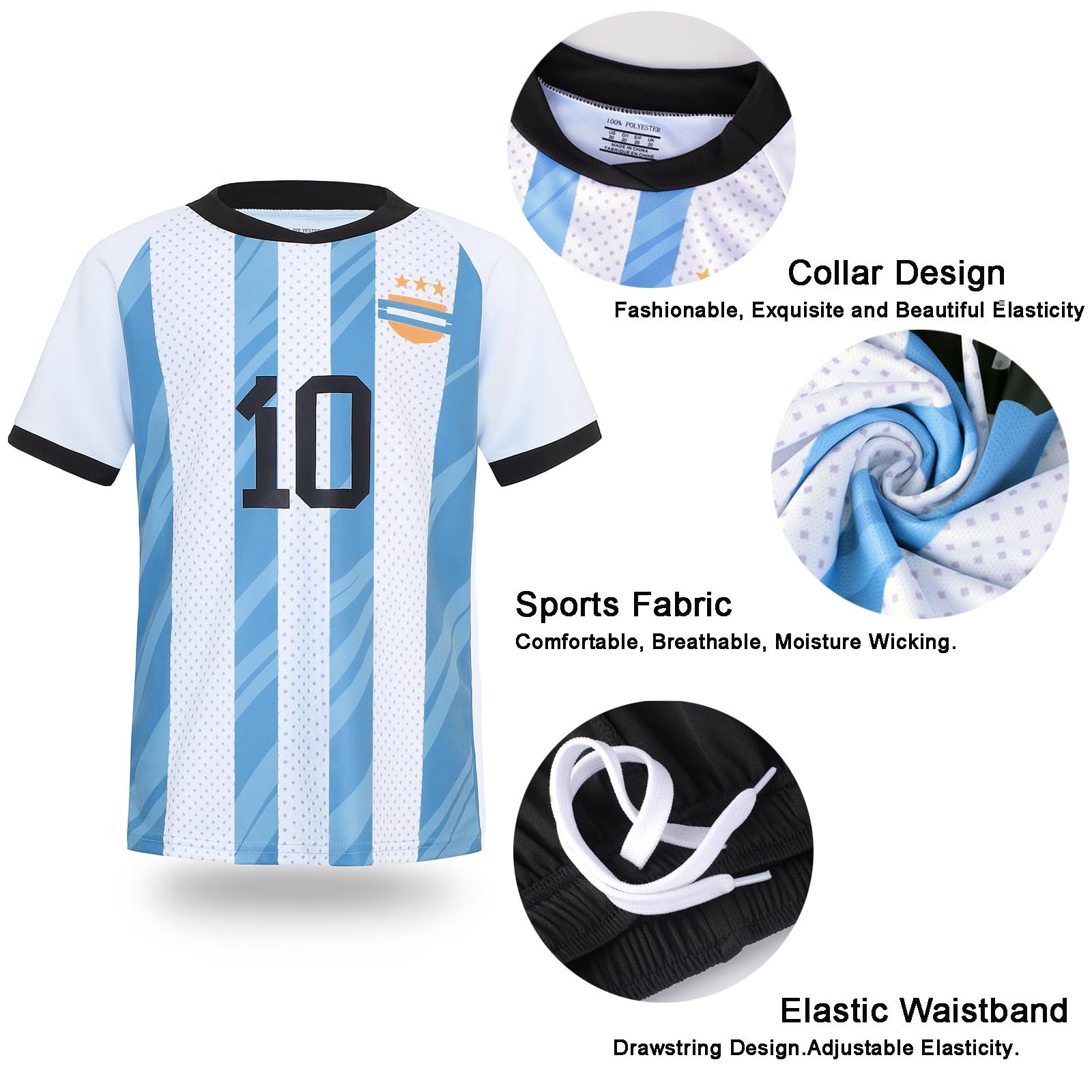 **Best Kids Soccer Jerseys for Boys & Girls – Youth Football Training Uniforms – Team Fan Shirts & Gift Set for Games, Practice & Fan Support**    *(Ideal for matches, training sessions, team events, and soccer fan gear!)*