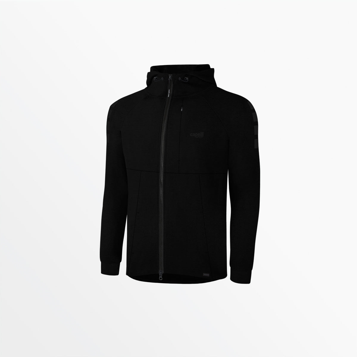Men's Tech II Zip Up Hoodie - Lightweight Fleece Jacket for Running, Gym & Outdoor Activities