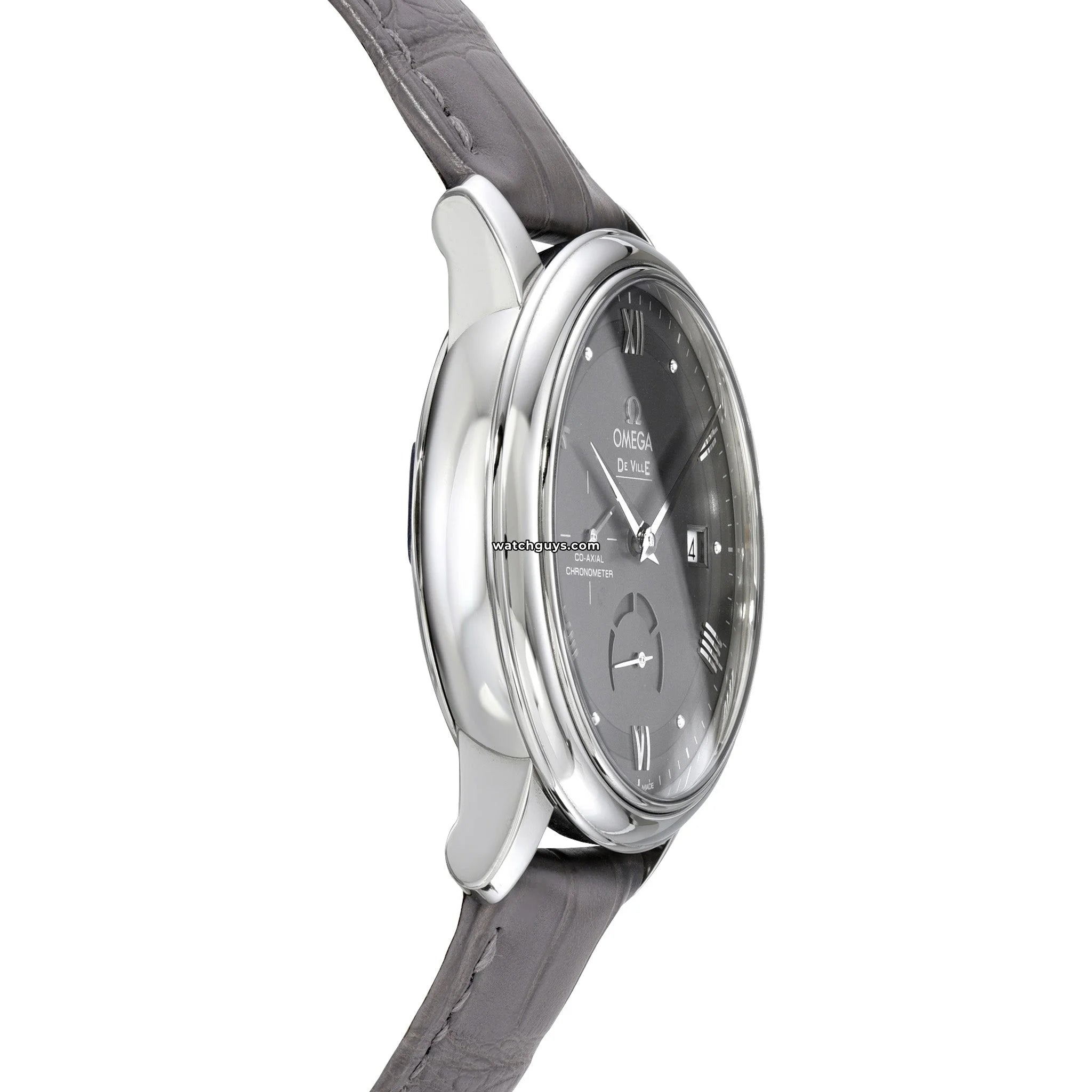 Omega De Ville Prestige 424.13.40.21.06.001 Men's Luxury Watch - Swiss Automatic Movement, Silver Dial, Stainless Steel Case - Perfect for Business, Formal Events & Gifts