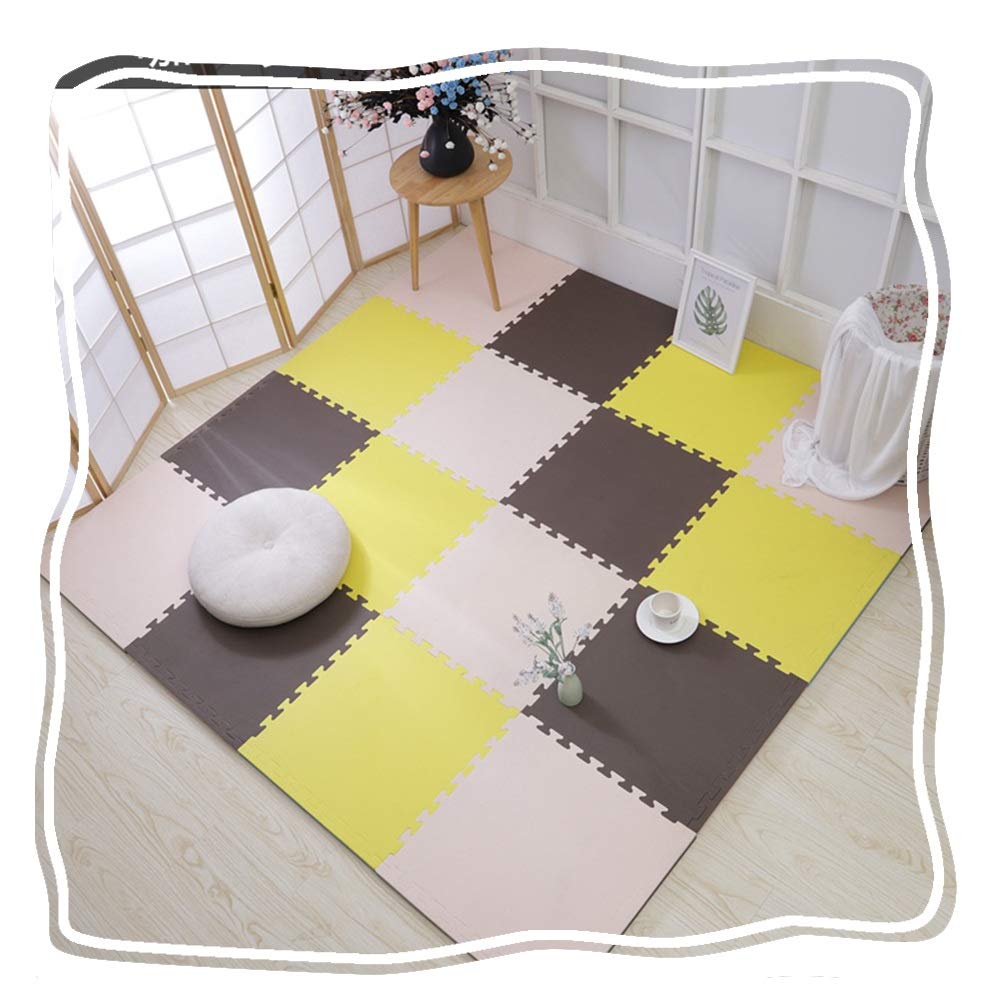 Interlocking Foam Puzzle Play Mat for Kids - 20-Piece Non-Toxic EVA Foam Tiles (50x50x2.5cm) - Colorful Floor Mat for Playroom, Nursery & Gym - Easy to Clean & Safe for Toddlers - Perfect for Playtime, Learning & Exercise