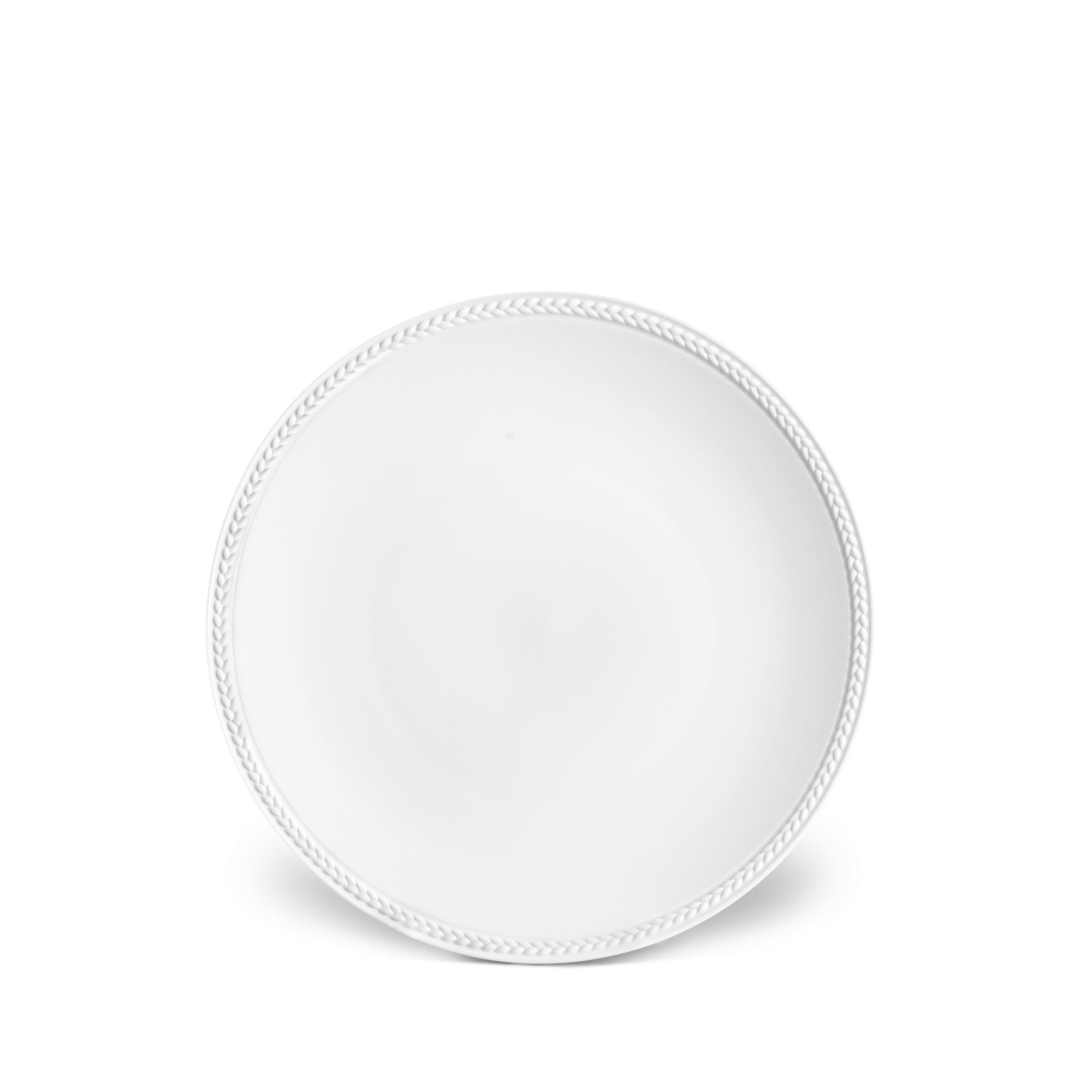 Braided Silk Dessert Plate - Elegant Fine China for Cakes, Pastries & Afternoon Tea - Perfect for Parties, Weddings & Special Occasions