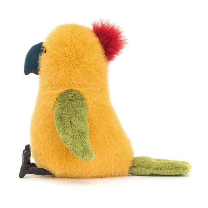 Jellycat Budgeby Parrot Stuffed Animal - Soft Plush Toy for Kids & Adults - Cute & Cuddly Gift for Birthdays, Baby Showers & Nursery Decor | Perfect for Playtime, Comfort & Collecting