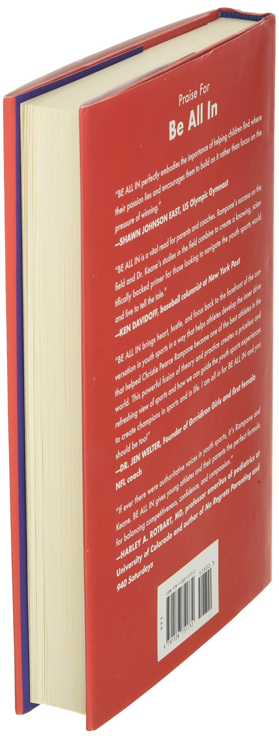 Be All In: Raising Kids for Success in Sports and Life - Parenting Guide for Youth Athletes | Motivational Book for Sports Parents | Perfect for Coaching Young Champions at Home & School