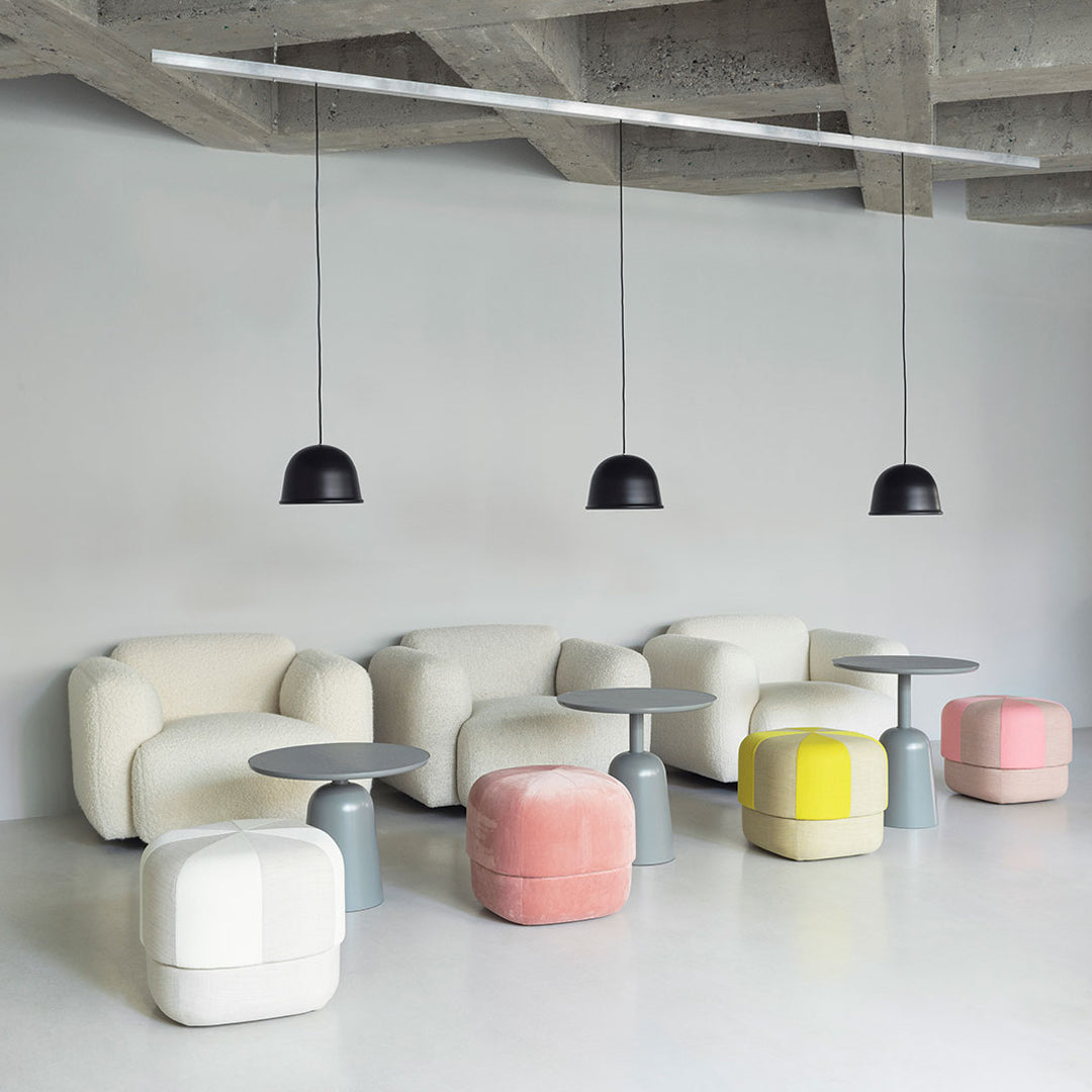 Velour Circus Pouf - Stylish and Comfortable Floor Seating for Kids' Rooms, Playrooms, and Living Rooms