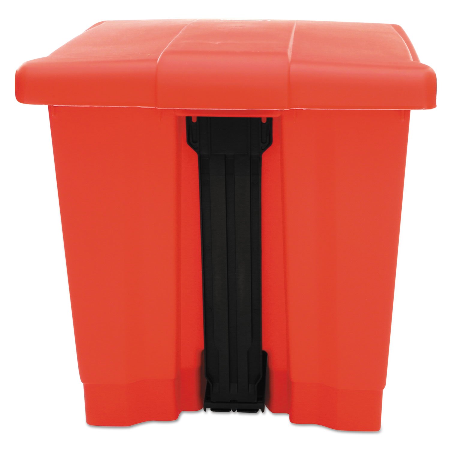 8 Gallon Step-On Trash Can with Lid - Heavy Duty Round Garbage Bin for Kitchen, Bathroom, Office & Outdoor Use