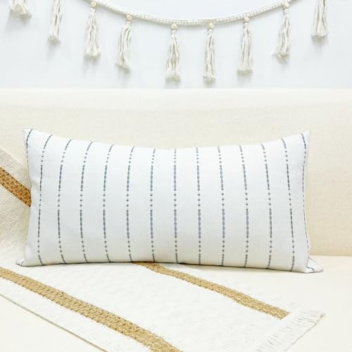 C-embroidery Dark Grey Stripe