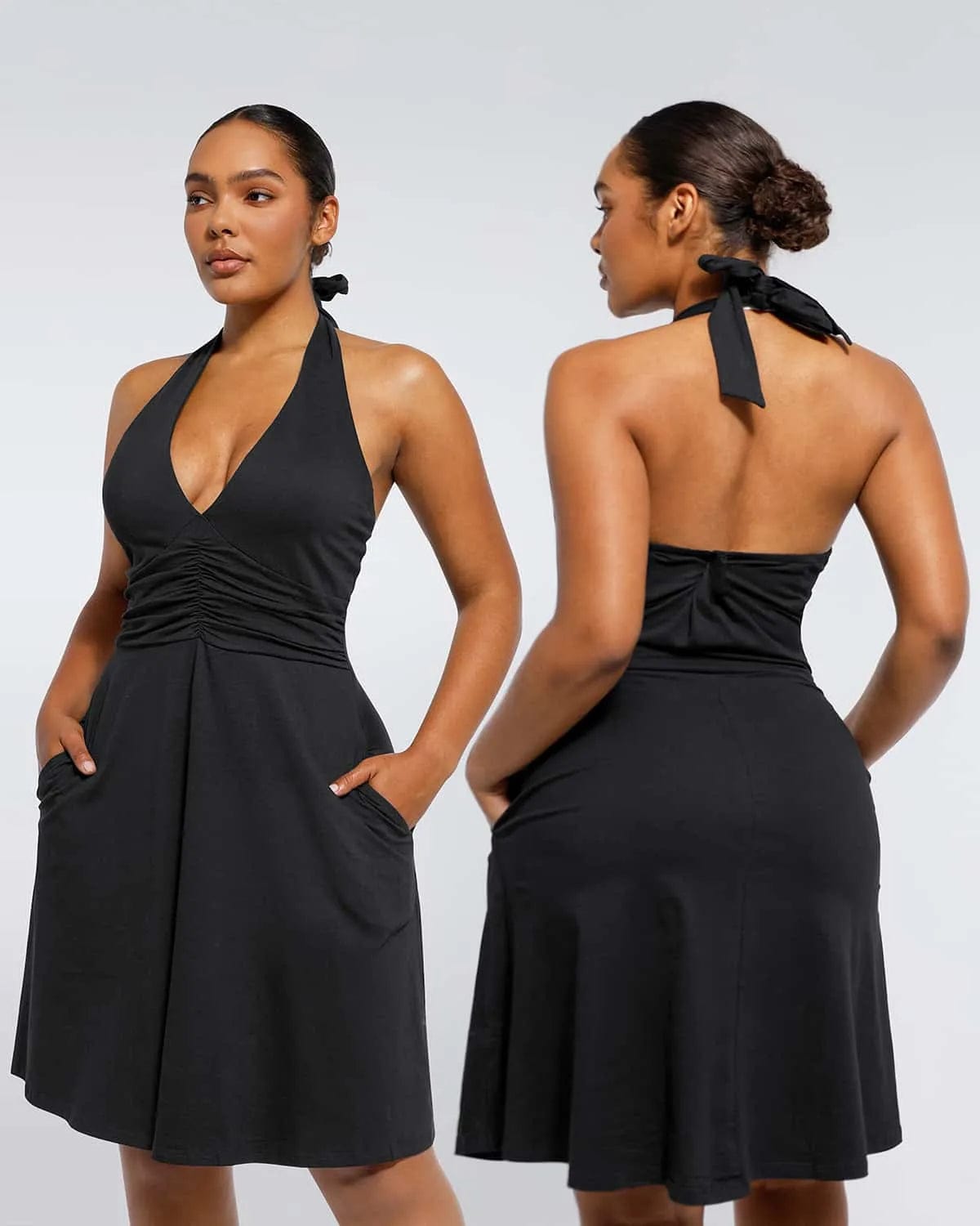 AirSlim® Deep Plunge Low Back Thong Bodysuit - Sexy Lingerie for Women, Comfortable Stretchy Fabric, Perfect for Date Night & Special Occasions