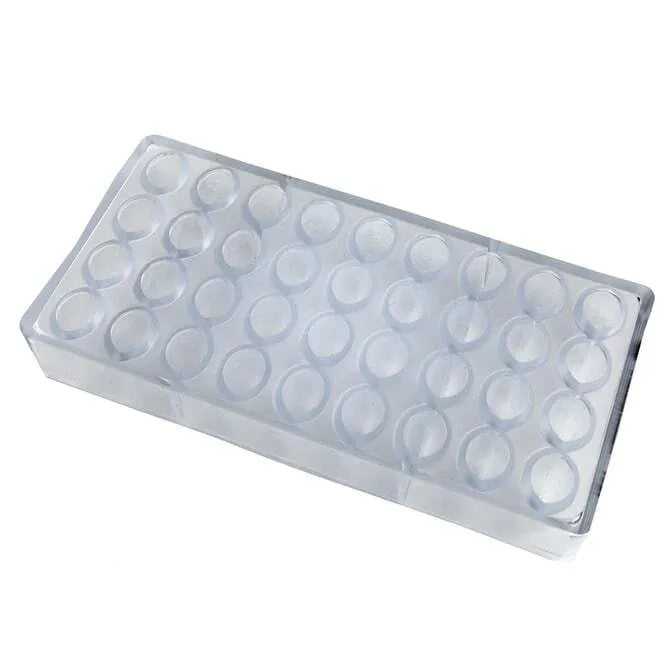 Premium Flat Top Dome Chocolate Mold - 21 Unique Shapes for Baking, Candy Making & DIY Desserts - Perfect for Parties, Weddings & Holiday Treats
