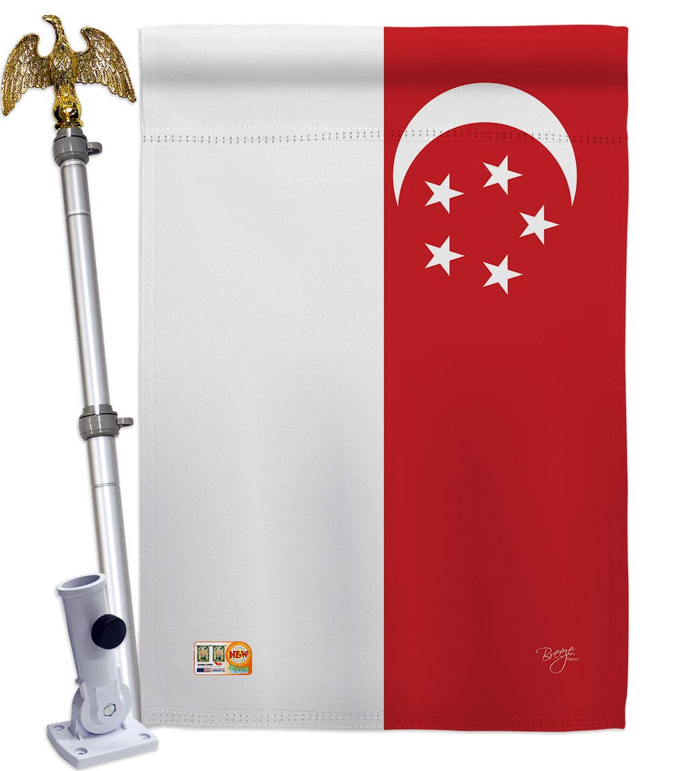 Singapore Nationality House Flag Set 28