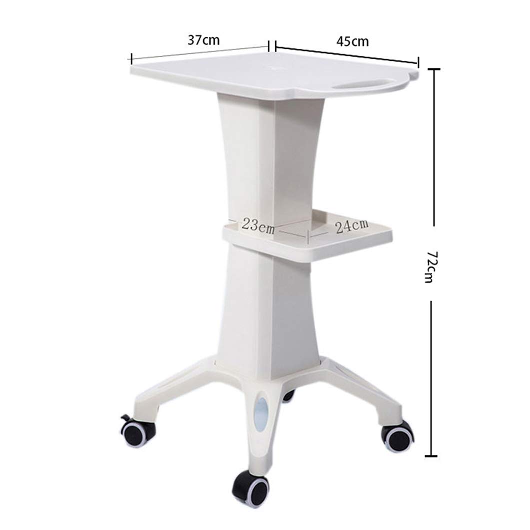 Professional Beauty Trolley Salon Rolling Cart with Wheels - Barber Shop & Spa Storage Organizer for Skin Care Tools, Makeup, Hair Styling Equipment | Perfect for Salon, Home Beauty Station & Mobile Services