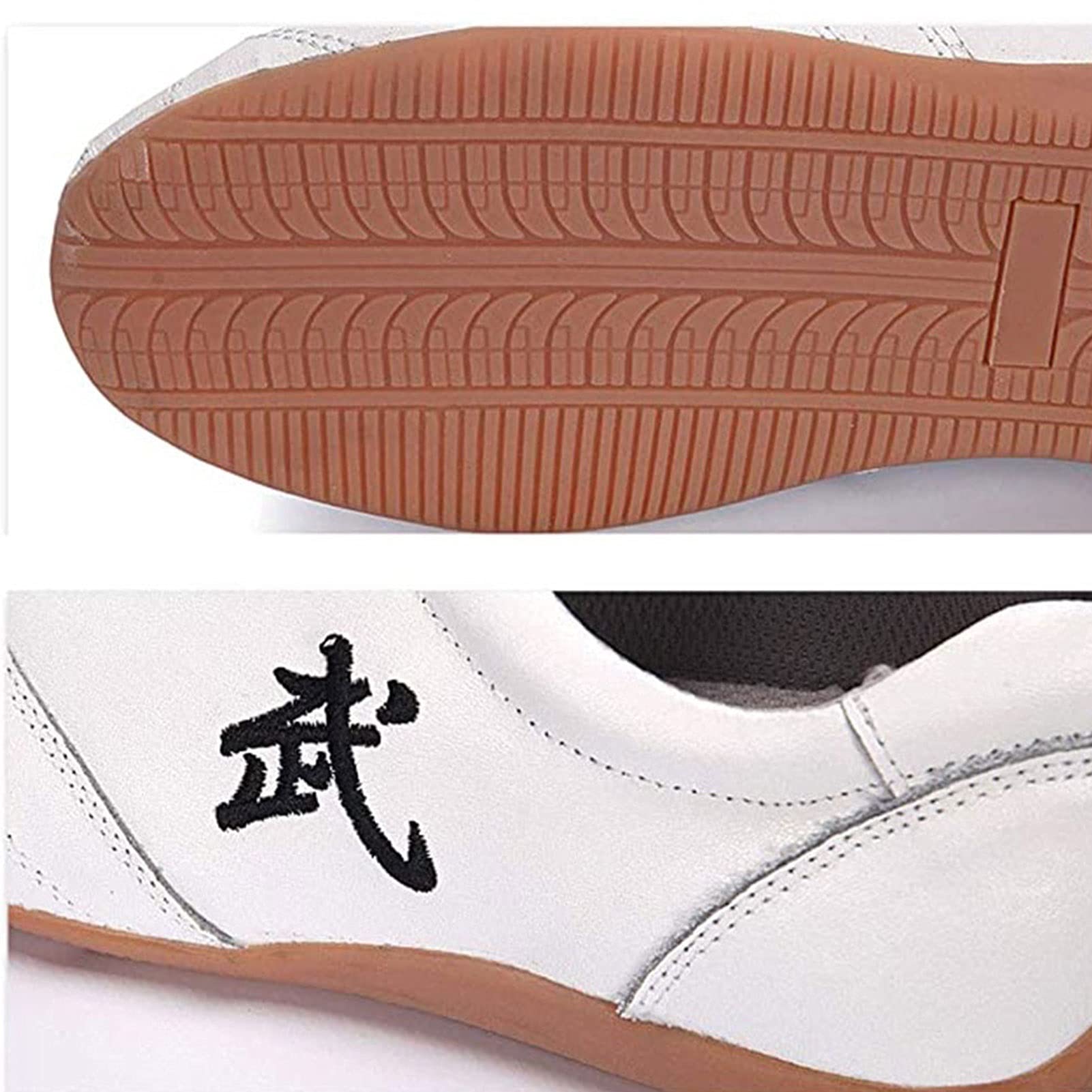 Premium Taekwondo Shoes for Martial Arts Training - White Karate Kung Fu Boxing Footwear Size 45EU - Ideal for Taekwondo, Karate, Kung Fu & Fitness Training
