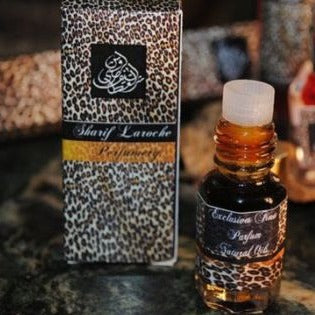 Premium Egyptian Musk Black 3ml Perfume Oil - Alcohol-Free Attar by Sharif Laroche | Long-Lasting Fragrance for Men & Women | Perfect for Daily Wear, Special Occasions & Meditation