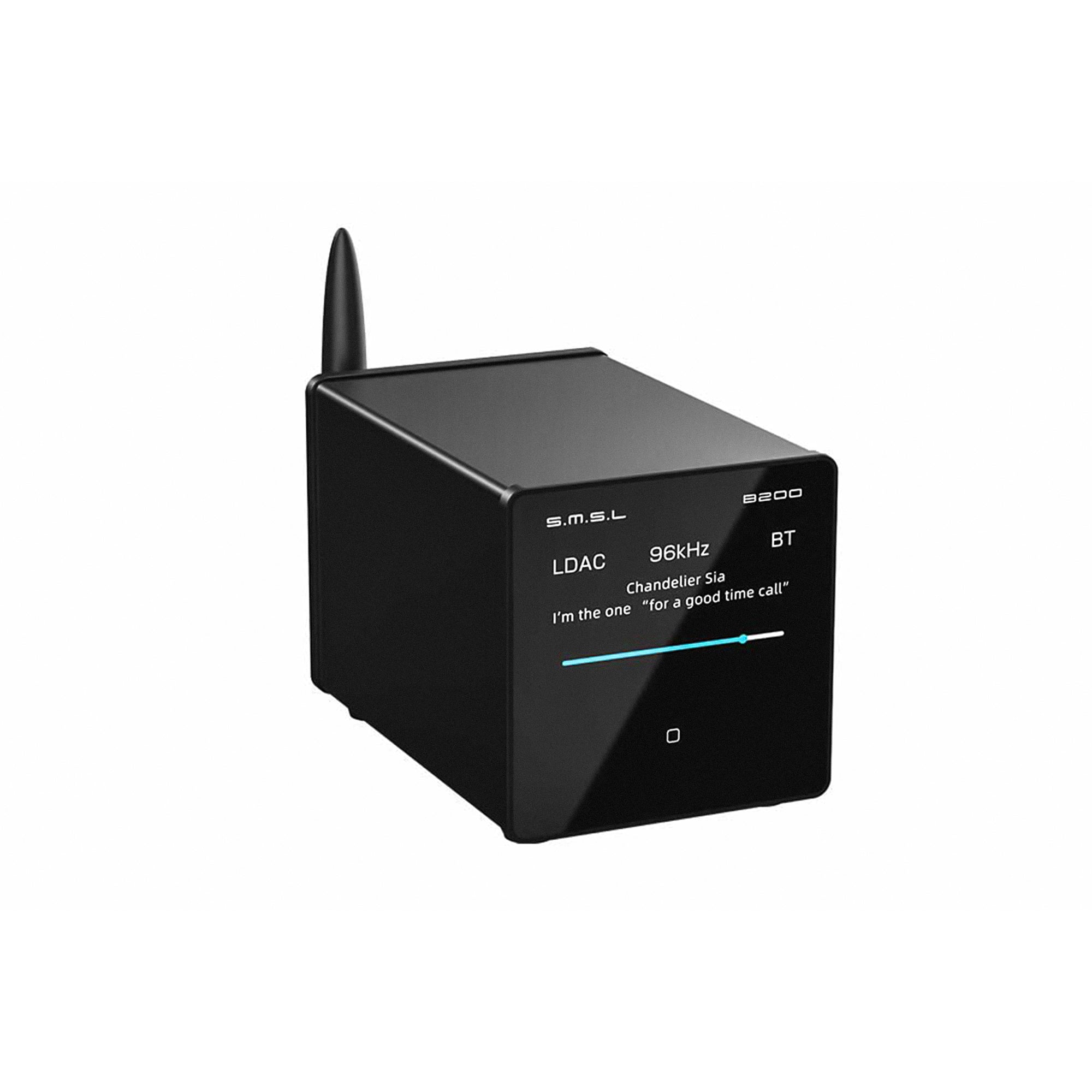 SMSL Audio B200 Wireless Bluetooth Receiver for Home Stereo & Speakers - High-Quality Audio Streaming for Music, Movies & Gaming