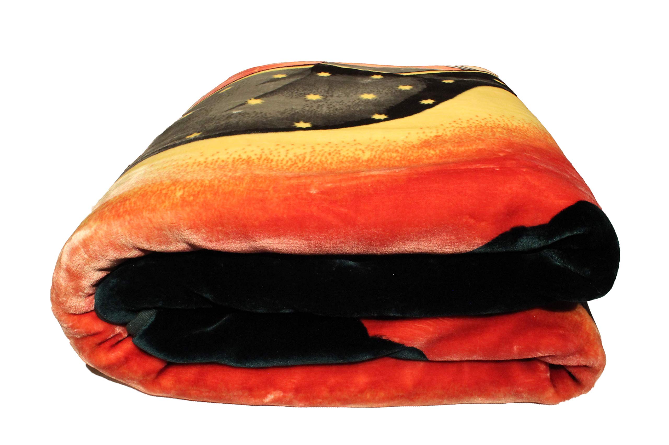 Premium Solaron Queen Size Virgin Mary Korean Mink Blanket - Soft Luxury Throw for Bed, Sofa & Gift Giving - Religious Home Decor & Cozy Winter Warmth