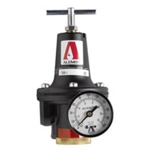 ALEMITE 7608-B 1/2 Inch Air Regulator with Gauge - Heavy Duty Pneumatic Pressure Control for Industrial Tools & Automotive Applications
