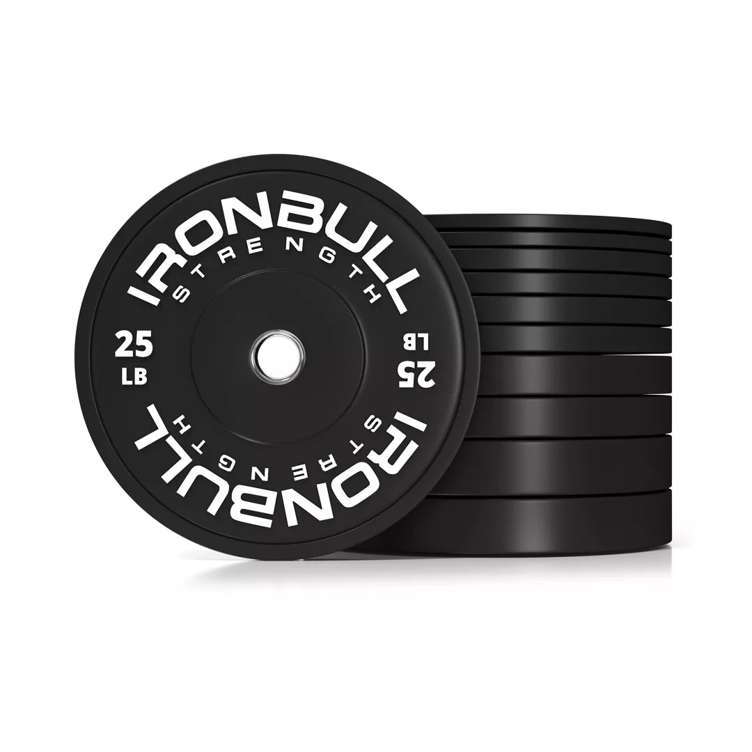 BP (LB) Bumper Plates and Sets - High-Quty Weightlifting Plates for CrossFit, Powerlifting & Home Gym Workouts