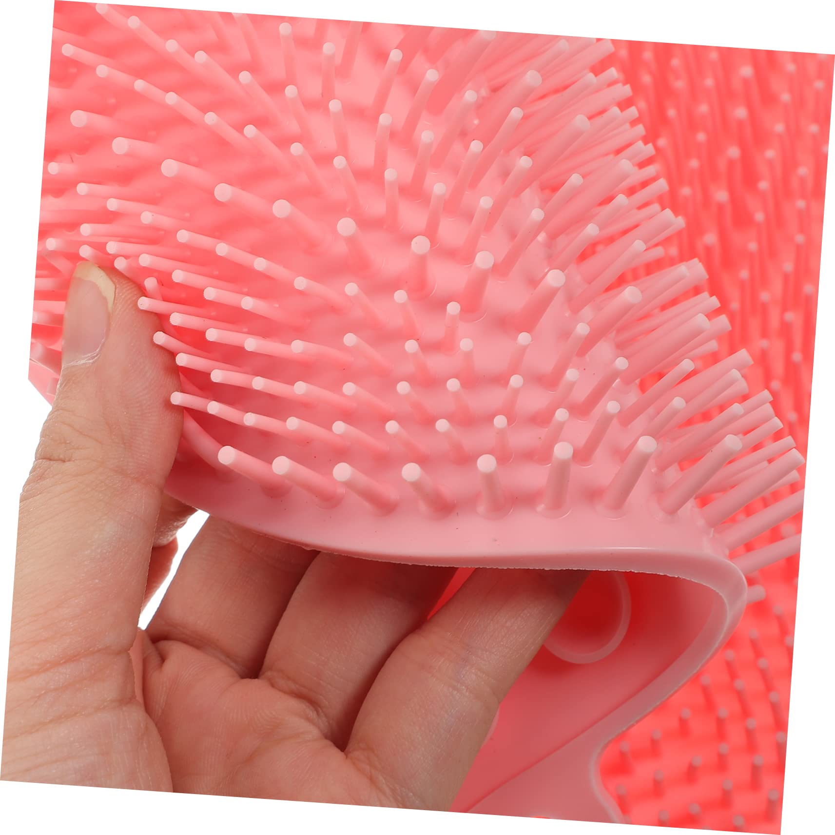 Premium Silicone Bath Scrubber Mat - Exfoliating Foot & Back Scrubber for Shower, Wall Mounted Body Scrubber with Non-Slip Design - Perfect for Exfoliating Dead Skin, Relaxing Bath Time & Spa-Like Experience at Home
