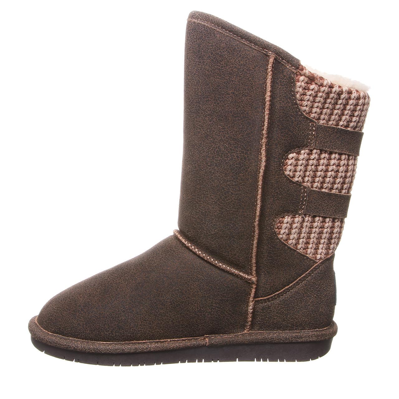 BEARPAW Women's Boshie Suede Slip-On Winter Boots - Comfortable Ankle Booties in Multiple Colors | Perfect for Casual Outfits, Work & Cold Weather
