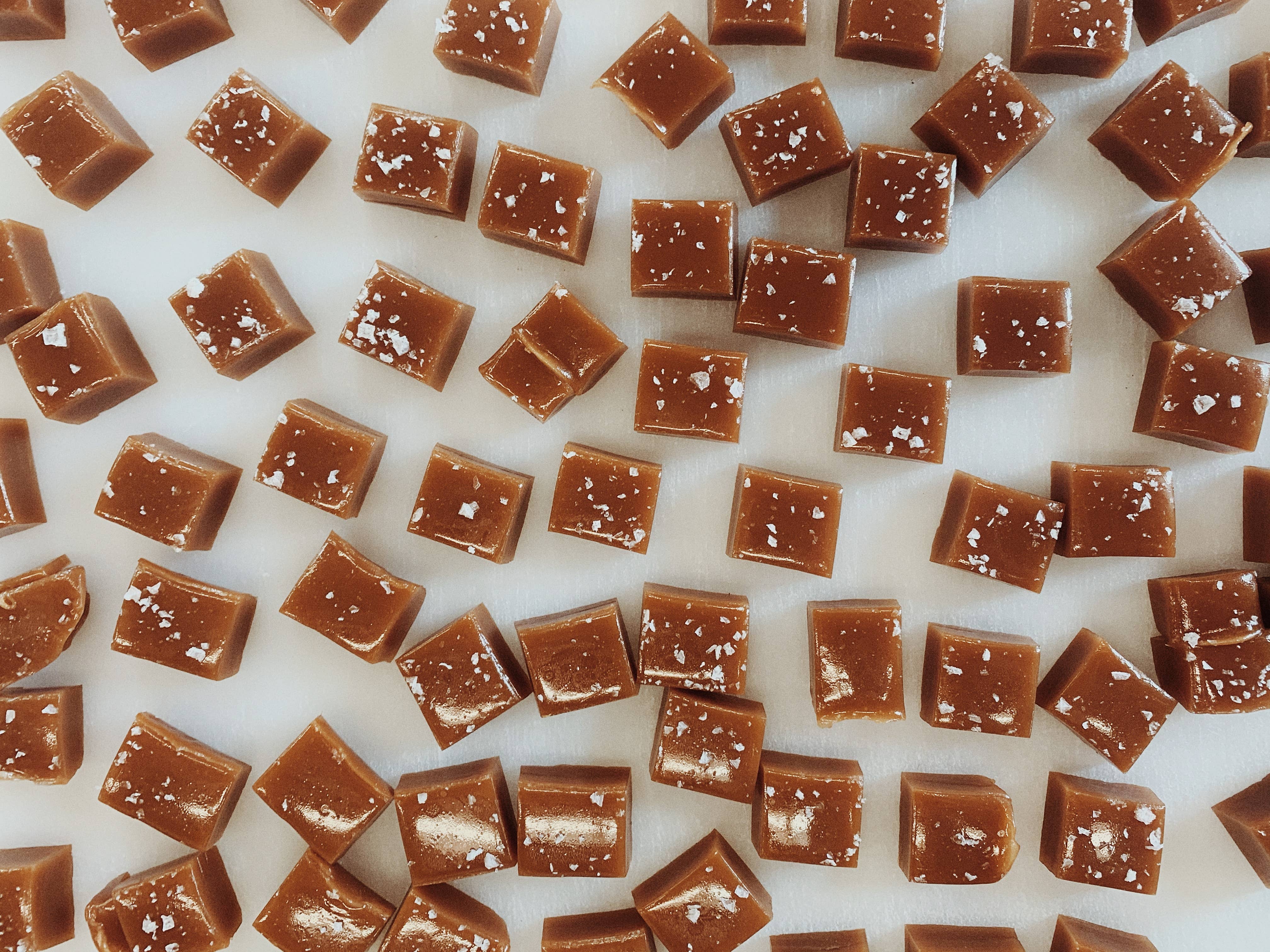 Handmade Salted Caramel Candies - Gourmet Artisan Caramels for Gifts, Parties & Dessert Toppings | Premium Sweet Treats for Holidays, Birthdays & Special Occasions
