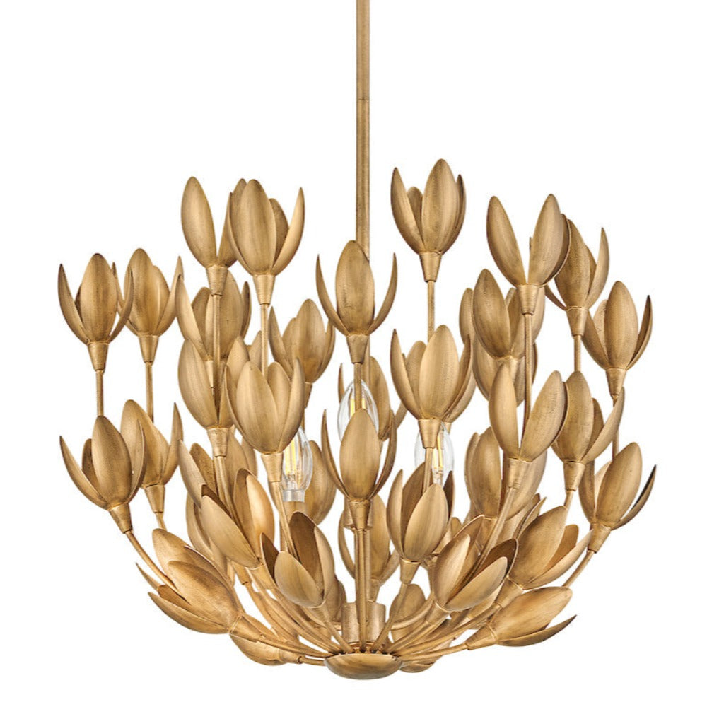 Magnolia Convertible Semi Flush Mount Ceiling Light - Modern Farmhouse Lighting Fixture for Bedroom, Living Room, Kitchen & Hallway