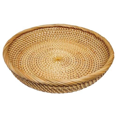 Natural Rattan, 1pcs, Ø9.8 x 2''