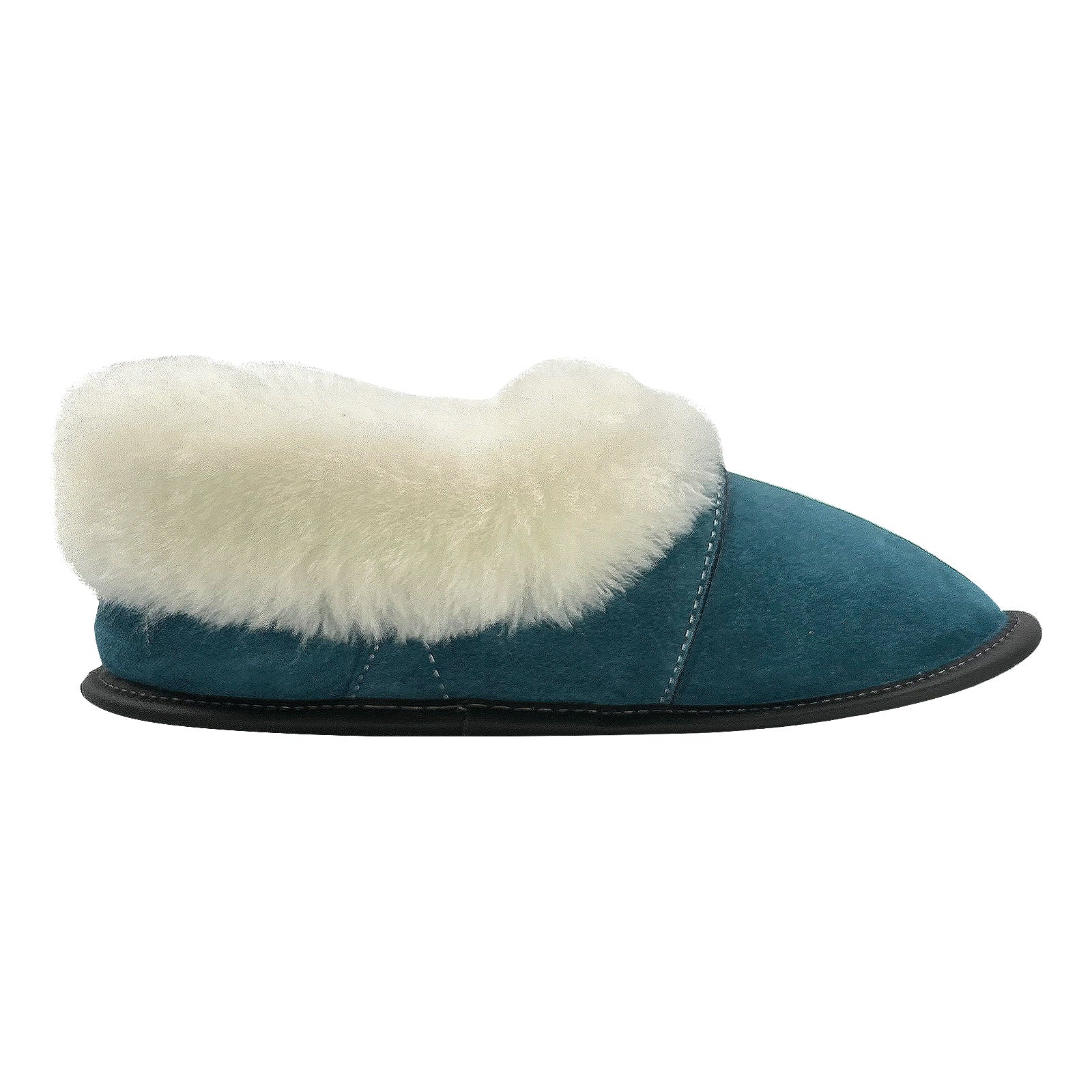 Cozy Women's Low Cut Sheepskin Slippers - Soft Indoor/Outdoor House Shoes for Winter Comfort & Warmth - Perfect for Home, Lounge & Relaxation