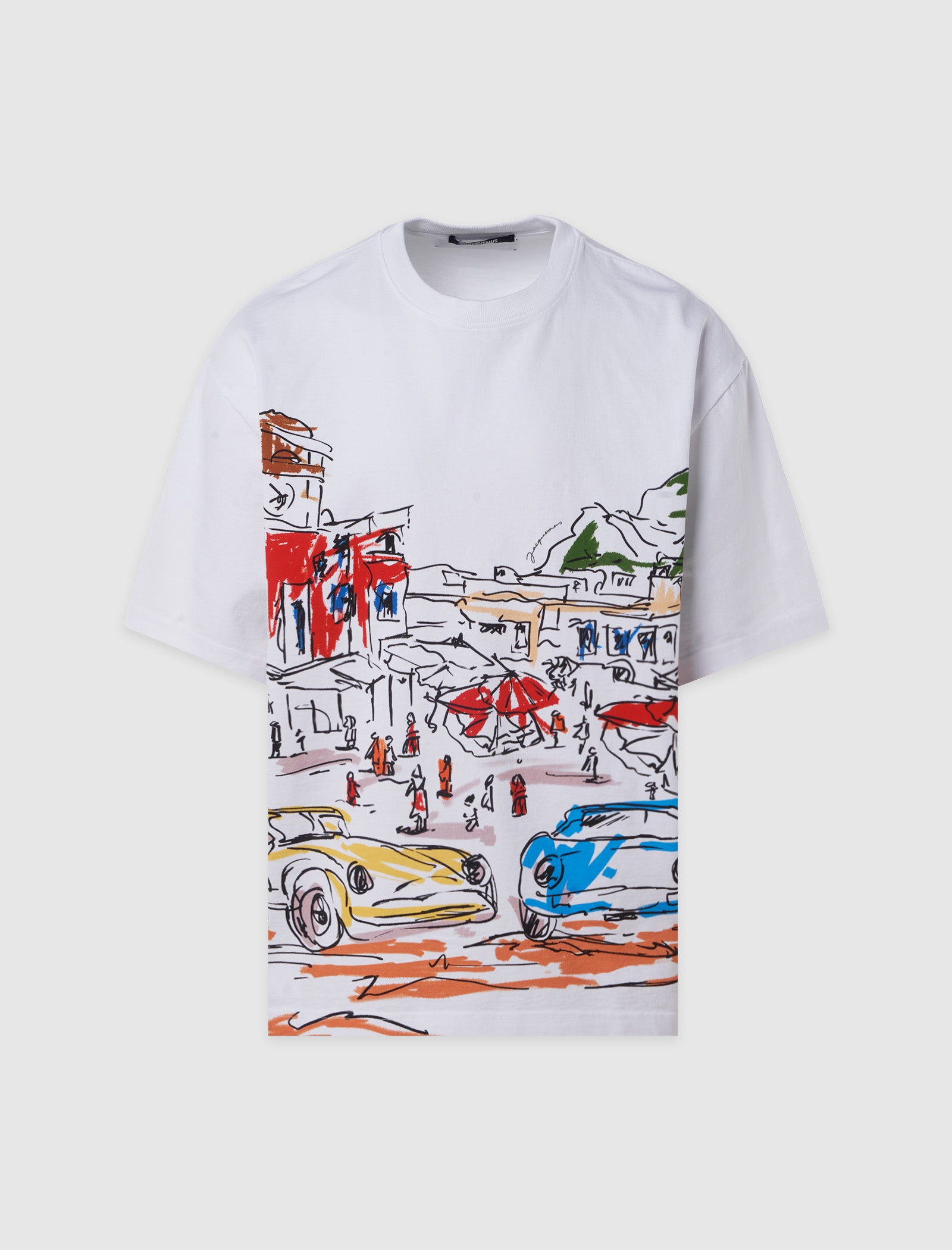 Jacquemus Le Tee Largo MC - Oversized Cotton T-Shirt for Women | Casual Streetwear & Summer Outfits | Perfect for Everyday Wear, Beach Days & Weekend Getaways
