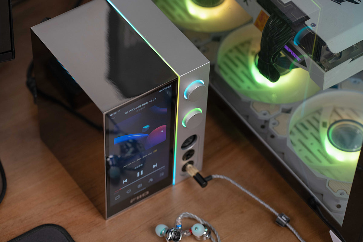 FiiO R9 Desktop All-in-One Streamer - High-Resolution Audio Player & DAC for Home & Office | Perfect for Audiophiles & Music Enthusiasts