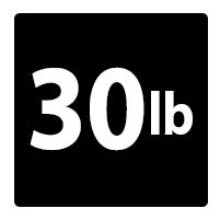 c) 30lb