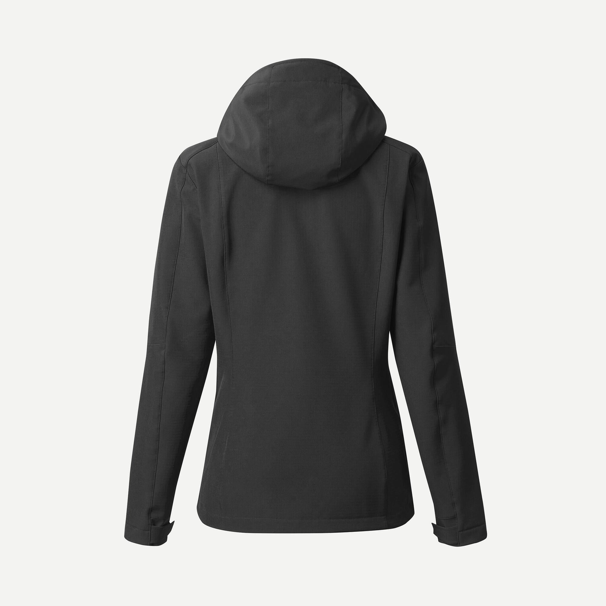 Forclaz Women's MT500 Windproof Warm Softshell Jacket - Lightweight Hiking & Outdoor Activities