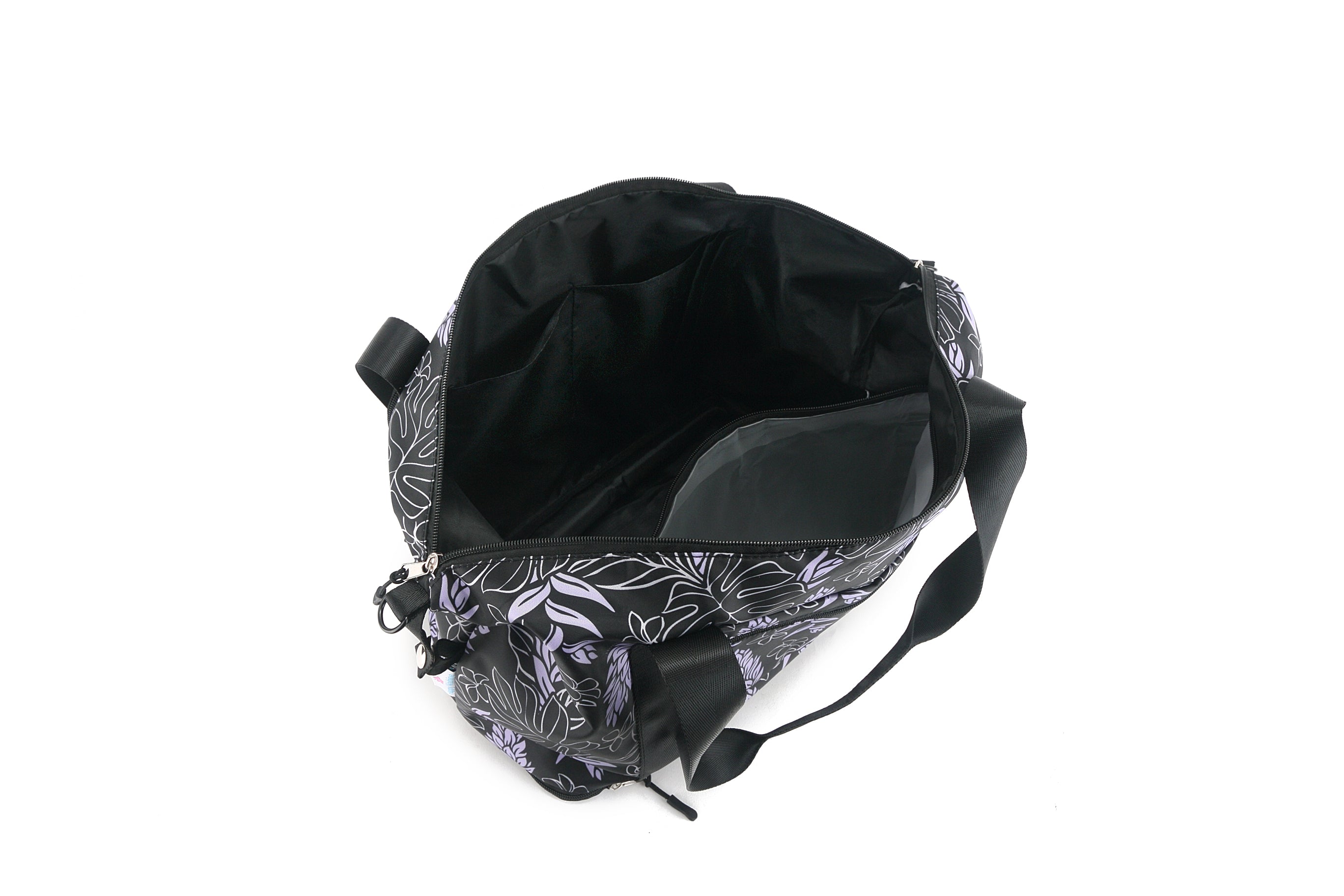 Foldable Duffle Bag Sydney Ginger Black - Lightweight Travel Duffel for Gym, Weekend Trips & Outdoor Adventures